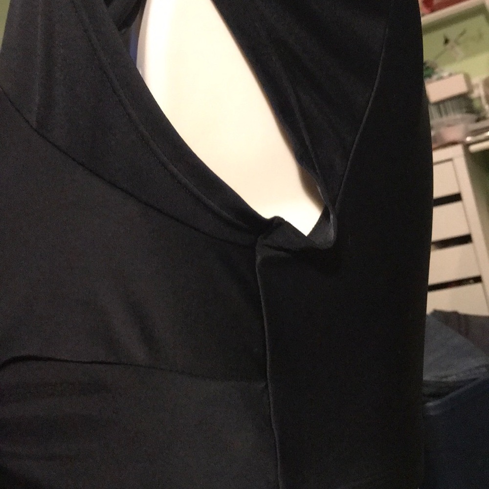 Black stretch crop top - Picture 6 of 6